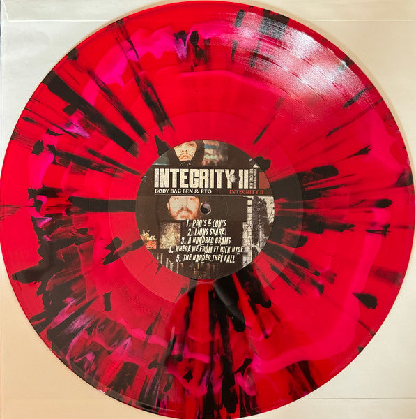 Body Bag Ben, Eto (8) : Integrity II (LP, Album, Ltd, Spl)