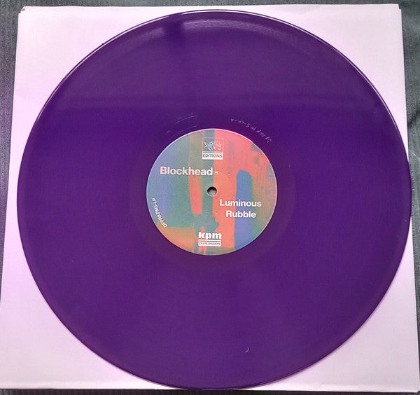 Blockhead : Luminous Rubble (LP, Ltd, HHV)