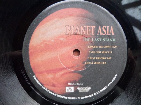 Planet Asia : The Last Stand (2xLP, MiniAlbum)