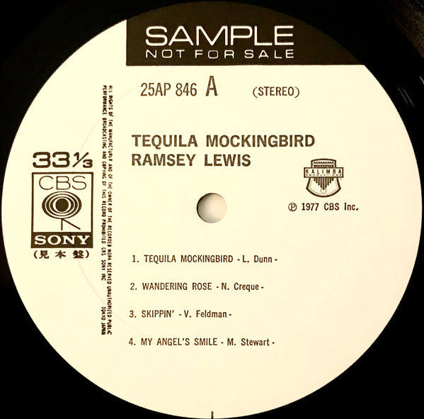 Ramsey Lewis : Tequila Mockingbird (LP, Album, Promo)