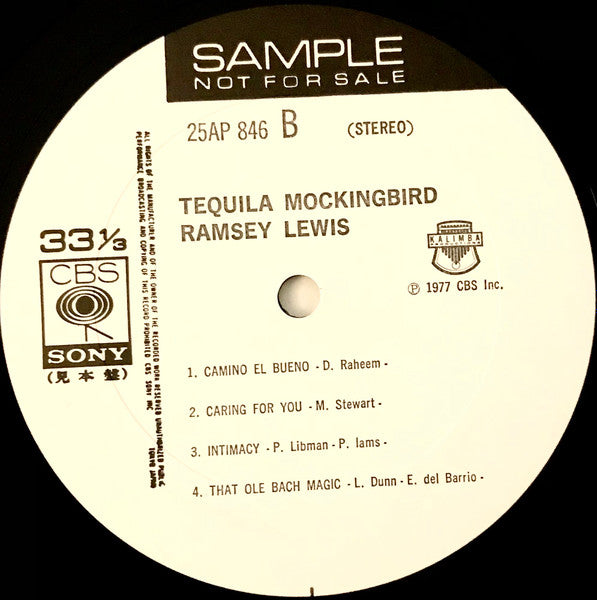 Ramsey Lewis : Tequila Mockingbird (LP, Album, Promo)