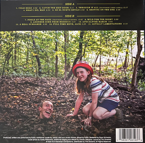 RJD2 : Visions Out Of Limelight (LP, Album, Tea)