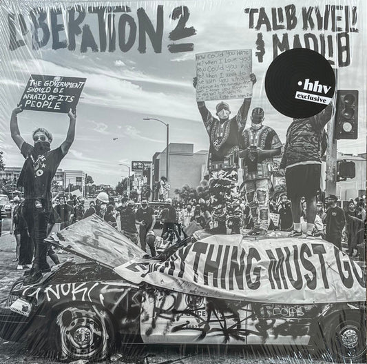 Talib Kweli & Madlib : Liberation 2 (2xLP, Album, Ltd, Gre)