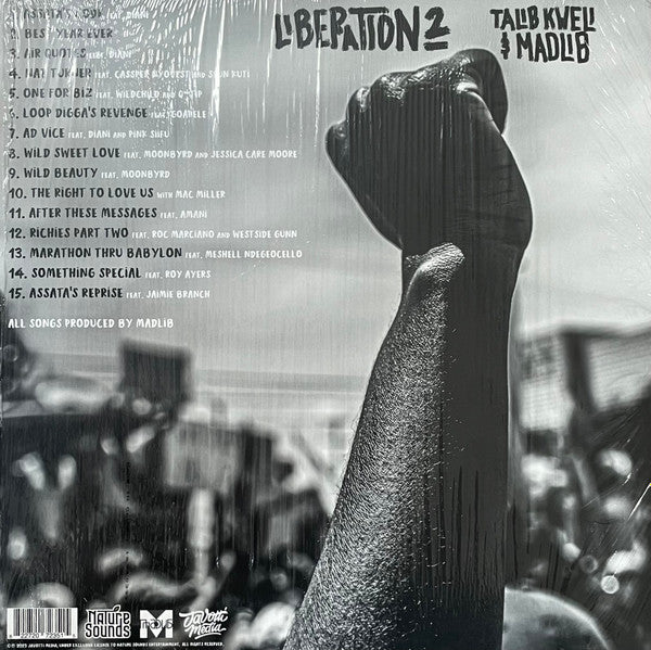 Talib Kweli & Madlib : Liberation 2 (2xLP, Album, Ltd, Gre)
