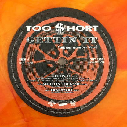 Too Short : Gettin' It (Album Number Ten) (2xLP, Album, Ltd, RE, Ora)