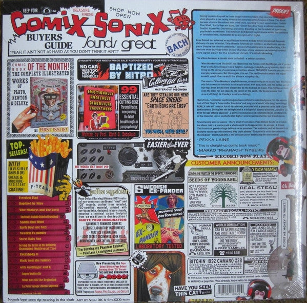 Pepe Deluxé : Phantom Cabinet Vol. 2: Comix Sonix (2xLP, Album, Yel)