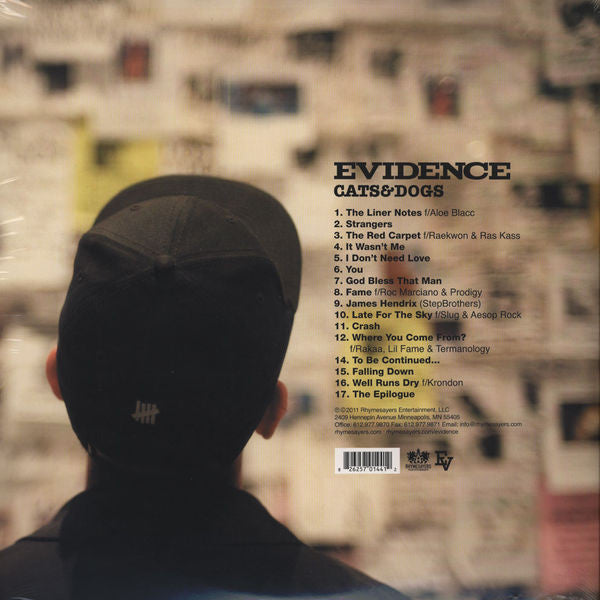 Evidence (2) : Cats & Dogs (LP, Yel + LP, Pin + Album, Ltd, RP)