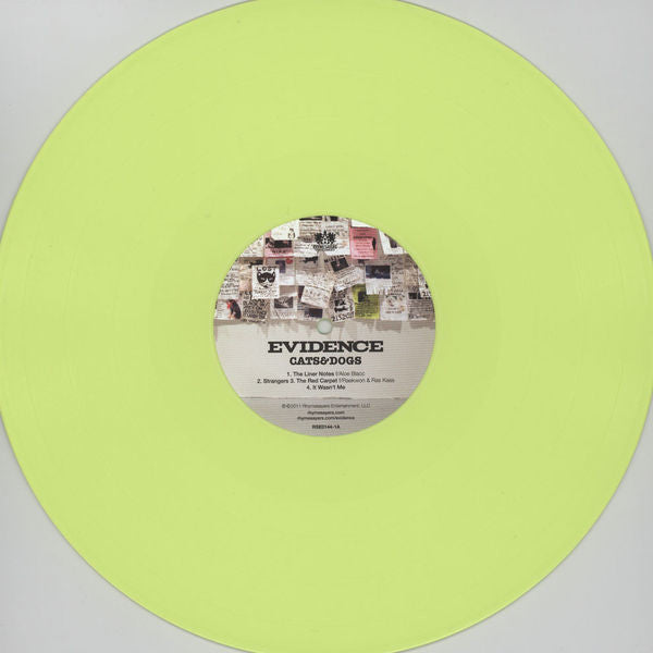 Evidence (2) : Cats & Dogs (LP, Yel + LP, Pin + Album, Ltd, RP)