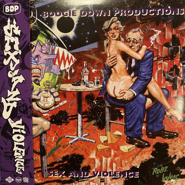 Boogie Down Productions : Sex And Violence (2xLP, Ltd, Num, RE, Cle)