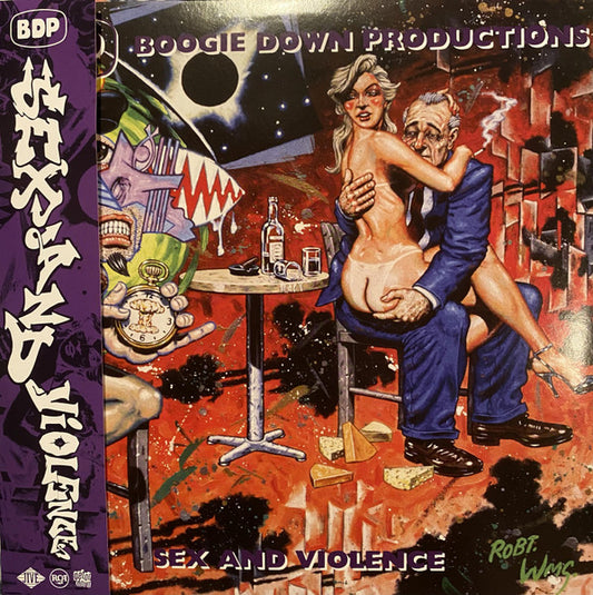 Boogie Down Productions : Sex And Violence (2xLP, Ltd, Num, RE, Cle)