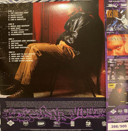 Boogie Down Productions : Sex And Violence (2xLP, Ltd, Num, RE, Cle)