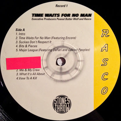 Rasco : Time Waits For No Man (2xLP, Album)
