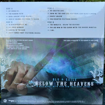 Blu & Exile : Below The Heavens (2xLP, Album, Dlx, Ltd, RE, Sea)