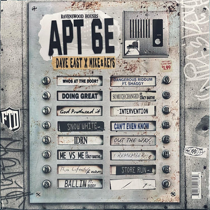Dave East, Mike & Keys : APT 6E (LP, Album, Ltd, Num, Cle)