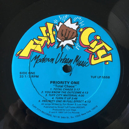 Priority One (2) : Total Chaos (LP)