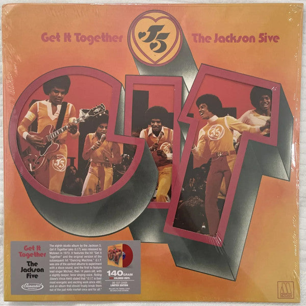 The Jackson 5 : Get It Together (LP, Album, Ltd, RE, Red)