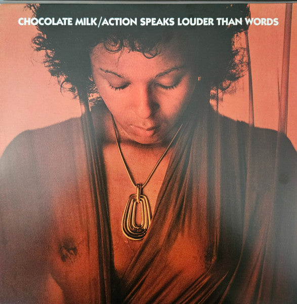 Chocolate Milk (2) : Action Speaks Louder Than Words (LP, Album, Ltd, RE, Red)