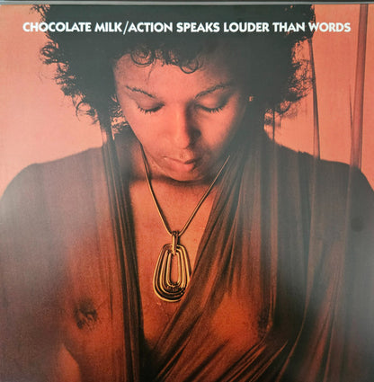 Chocolate Milk (2) : Action Speaks Louder Than Words (LP, Album, Ltd, RE, Red)