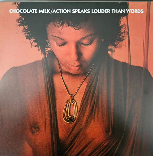 Chocolate Milk (2) : Action Speaks Louder Than Words (LP, Album, Ltd, RE, Red)