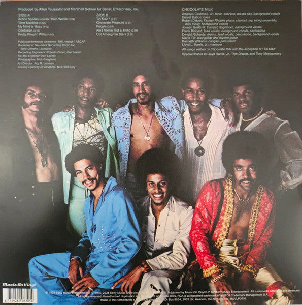 Chocolate Milk (2) : Action Speaks Louder Than Words (LP, Album, Ltd, RE, Red)