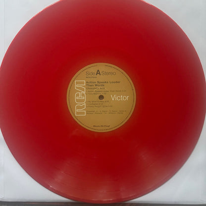 Chocolate Milk (2) : Action Speaks Louder Than Words (LP, Album, Ltd, RE, Red)