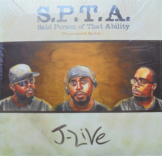 J-Live : S.P.T.A. (Said Person Of That Ability) (2xLP, Album, Yel)
