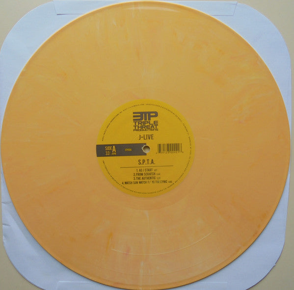 J-Live : S.P.T.A. (Said Person Of That Ability) (2xLP, Album, Yel)