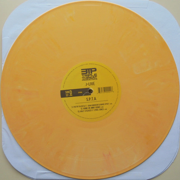 J-Live : S.P.T.A. (Said Person Of That Ability) (2xLP, Album, Yel)