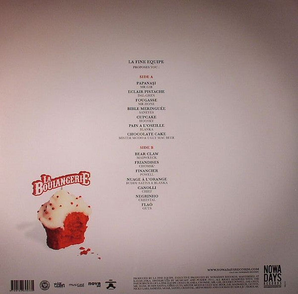 La Fine Equipe : La Boulangerie 2 (LP, Album, Red)