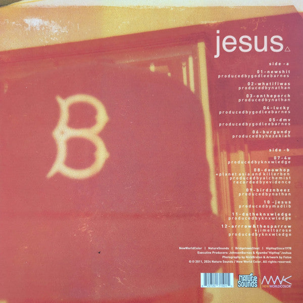 Blu (2) : Jesus△ (12", Album, Ltd, Res)