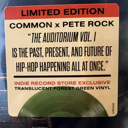 Common x Pete Rock : The Auditorium Vol. 1 (2xLP, Album, Ltd, For)