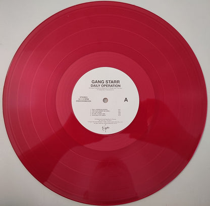 Gang Starr : Daily Operation (2xLP, Album, Ltd, RE, Red)