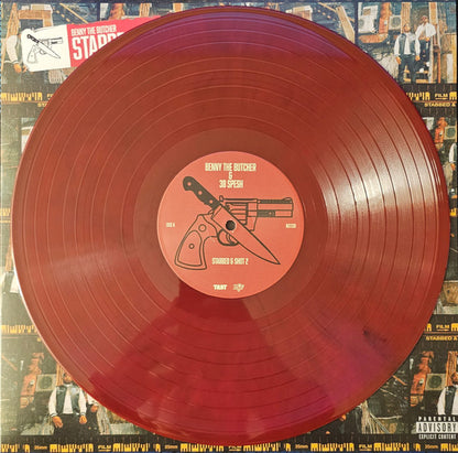 Benny The Butcher & 38 Spesh : Stabbed & Shot 2 (LP, Album, Ltd, Num, Red)