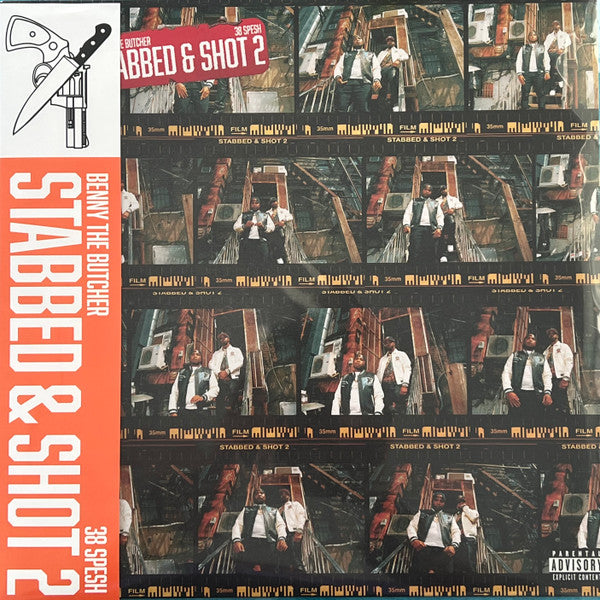 Benny The Butcher & 38 Spesh : Stabbed & Shot 2 (LP, Album, Ltd, Num, Cle)