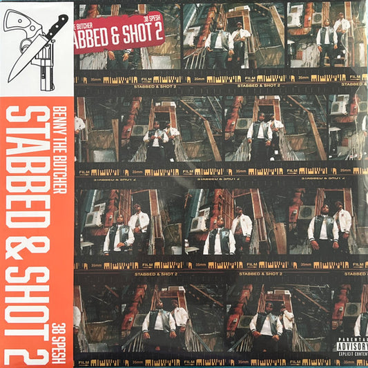 Benny The Butcher & 38 Spesh : Stabbed & Shot 2 (LP, Album, Ltd, Num, Cle)
