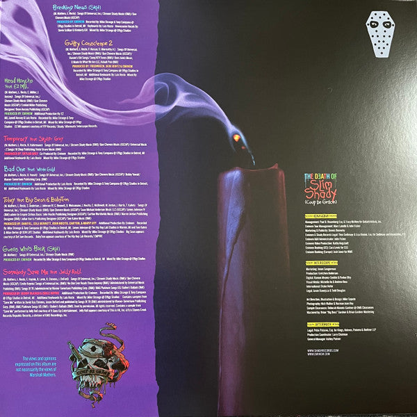 Eminem : The Death Of Slim Shady (Coup De Grâce) (LP, Yel + LP, Red + Album, Ltd)