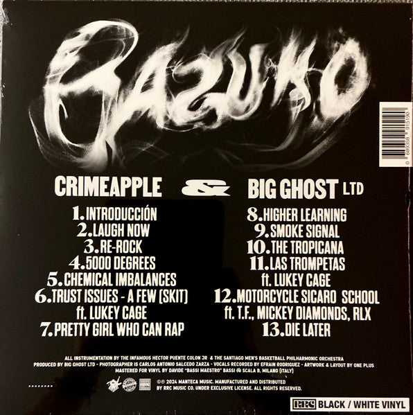 Crimeapple, Big Ghost LTD : Bazuko (LP, Ltd, Bla)