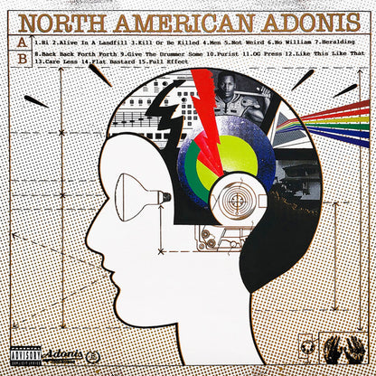 Buck 65 • Dose One • Jel : North American Adonis (LP, Album, Ltd, Cle)