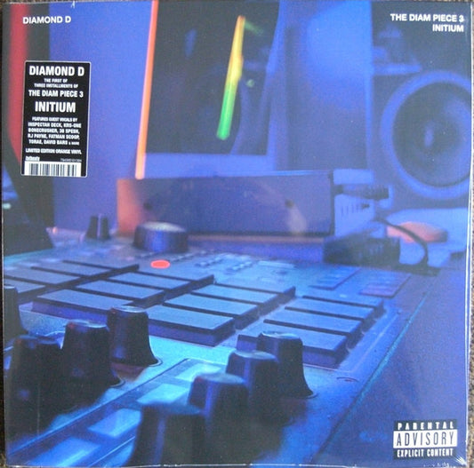 Diamond D :  The Diam Piece 3 - Initium (LP, Album, Ltd, Ora)