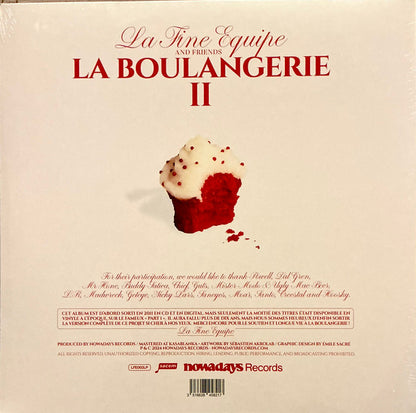 La Fine Equipe : La boulangerie 2. Part 1 et 2  (LP, Album, RE, Red)