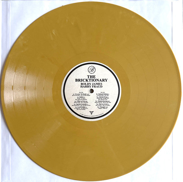 Boldy James & Harry Fraud : The Bricktionary (LP, Album, Ltd, Gol)