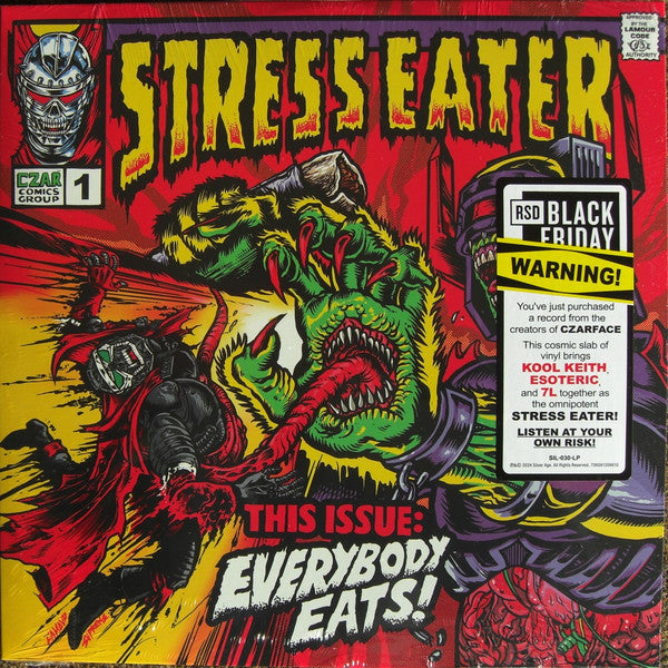 Stress Eater : Everybody Eats! (LP, Album, RSD, Red)