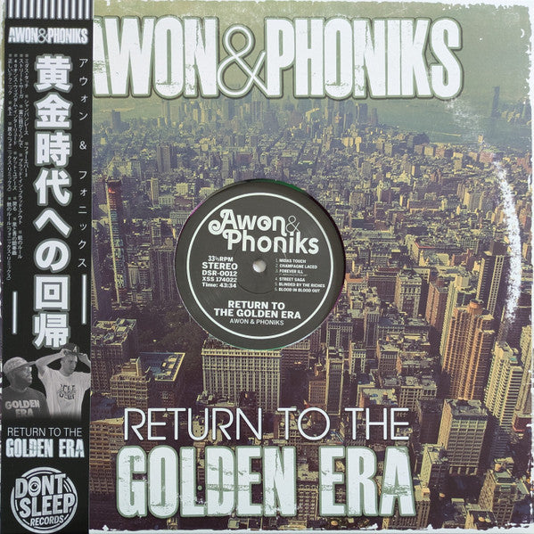 Awon & Phoniks : Return To The Golden Era (LP, Album, Ltd, RP, Min)