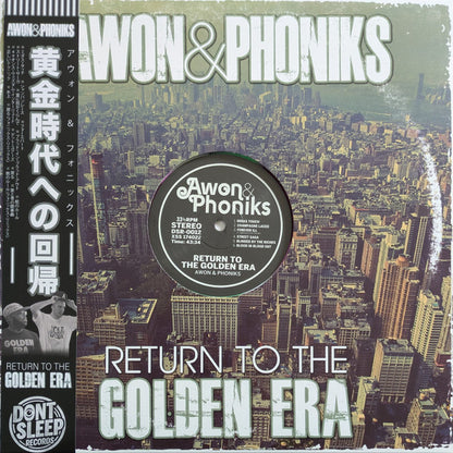 Awon & Phoniks : Return To The Golden Era (LP, Album, Ltd, RP, Min)