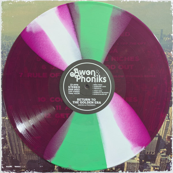 Awon & Phoniks : Return To The Golden Era (LP, Album, Ltd, RP, Min)