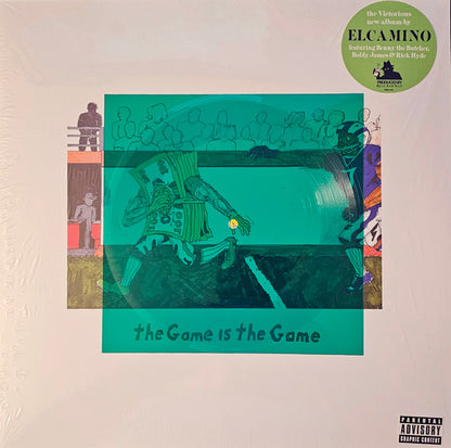 Elcamino (2) & Real Bad Man : The Game Is The Game (LP, Album, Ora + 7",  Fl + Ltd)