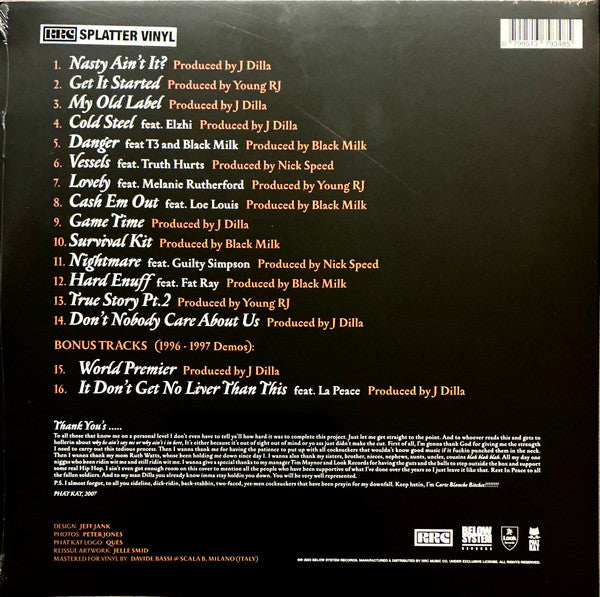 Phat Kat : Carte Blanche (2xLP, Album, Ltd, RE, Ora)