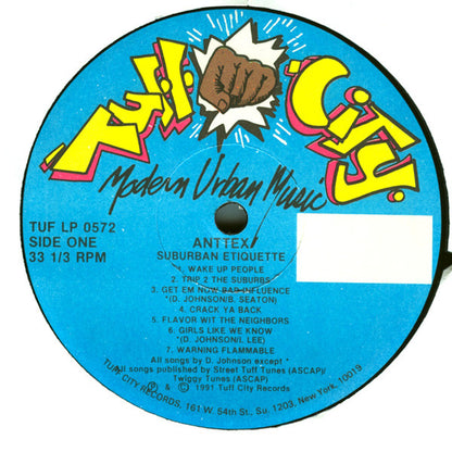 Anttex & The Clik : Suburban Etiquette (LP, Album)