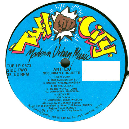 Anttex & The Clik : Suburban Etiquette (LP, Album)