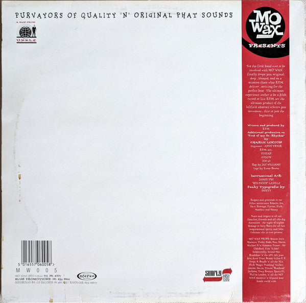 RPM : Food Of My De-Rhythm (12")